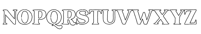 MarquisSerif-Outline Font UPPERCASE