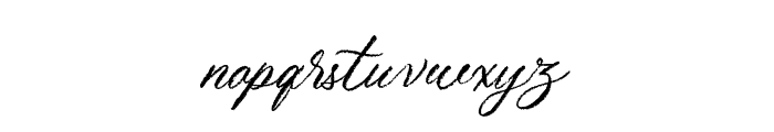 Maryatha Regular Font LOWERCASE