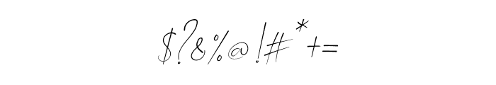 Mathelline Italic Font OTHER CHARS