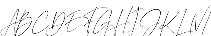 Mathelline Italic Font UPPERCASE