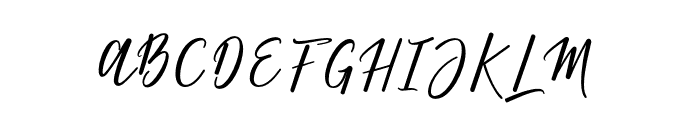 Matterhon Upright Font UPPERCASE