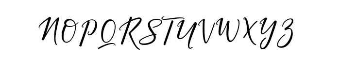 Matterhon Upright Font UPPERCASE