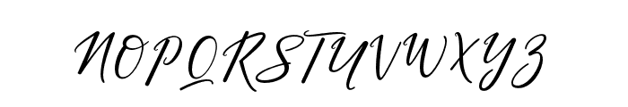 Matterhon Font UPPERCASE