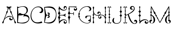 MattiskaTribal-Regular Font UPPERCASE