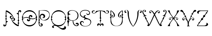 MattiskaTribal-Regular Font UPPERCASE