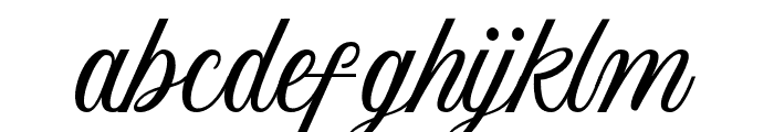 Melissa Script Regular Font LOWERCASE