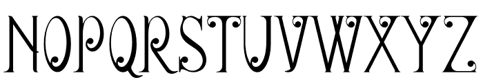 Meravin Regular Font UPPERCASE