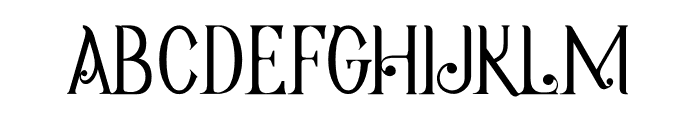 Meravin Regular Font LOWERCASE