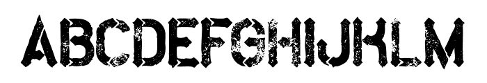 Metroboldgrunge Font LOWERCASE