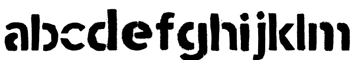 Mindthegap-Regular Font LOWERCASE