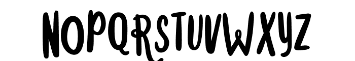 MisterRooster-Regular Font UPPERCASE