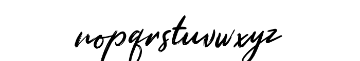 Misthique Font LOWERCASE