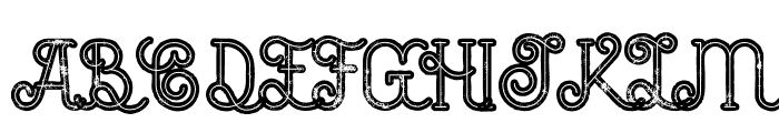 Mocca Inline Bold Grunge Font UPPERCASE