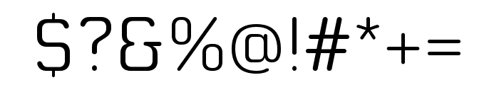 Moldr-SemiLight Font OTHER CHARS
