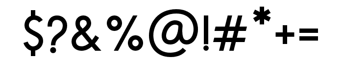 Montharo-Regular Font OTHER CHARS