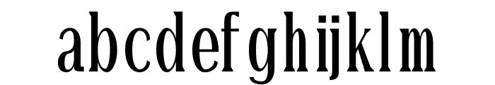 Montrell Regular Font LOWERCASE