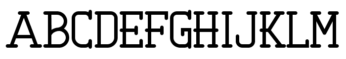 Mooglonk Serif Font UPPERCASE