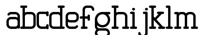 Mooglonk Serif Font LOWERCASE