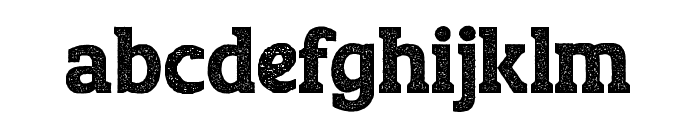 MoonFigther-Rough Font LOWERCASE