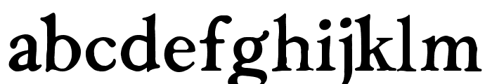 Morty Old Regular Font LOWERCASE