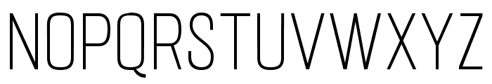 Mostin Extra Light Font LOWERCASE