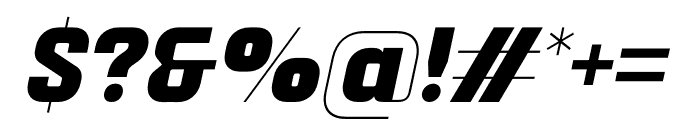 Mudhead Slab Bold Italic Font OTHER CHARS