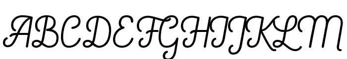 Muffet Regular Font UPPERCASE