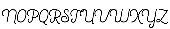 Muffet Regular Font UPPERCASE