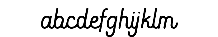 Muffet Regular Font LOWERCASE