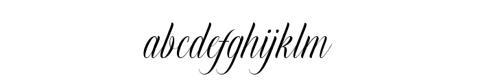 MurchisonScript Font LOWERCASE