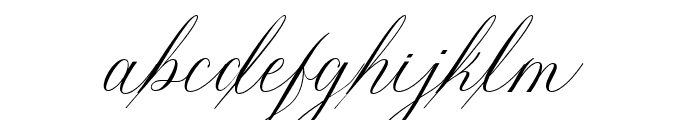 Mustang Script Font LOWERCASE