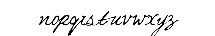 Mythshire Font LOWERCASE