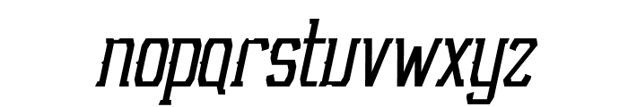 NFC Roshunt Alternate Italic Font LOWERCASE