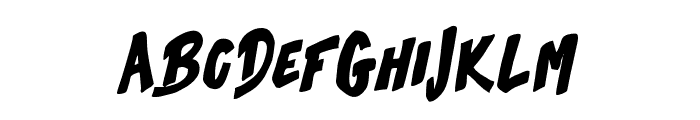 NIGHTCHILL Font LOWERCASE