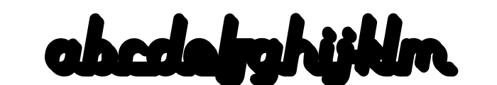 NeuMarbelous-Shadow Font LOWERCASE