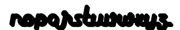 NeuMarbelous-Shadow Font LOWERCASE