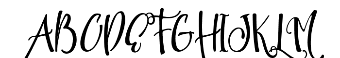 New-ScriptTwo Font UPPERCASE
