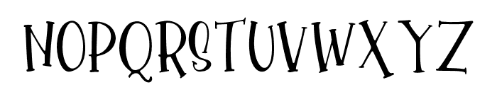 New-Serif Font UPPERCASE