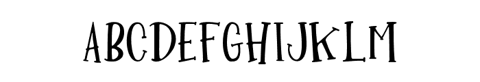 New-Serif Font LOWERCASE