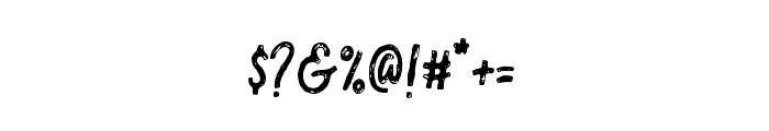 Nobbler-Press Font OTHER CHARS