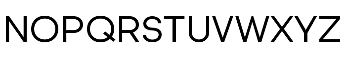 Normal Light Font UPPERCASE