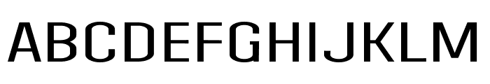 North Regular Font UPPERCASE