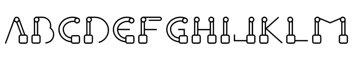 ONIQER Font LOWERCASE