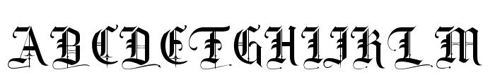 OldCharlotte Font UPPERCASE