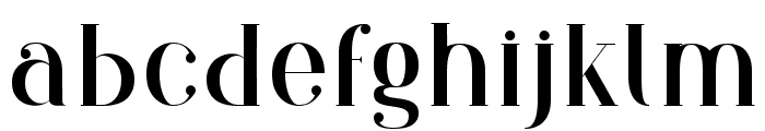 Orchid Font LOWERCASE