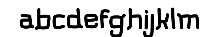 Organico Font LOWERCASE