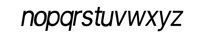 Orion Italic Font LOWERCASE