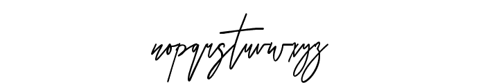 Otentic Signature Alt Font LOWERCASE