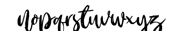 Outistyle Font LOWERCASE