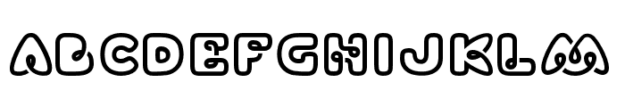 PLYDashed Font UPPERCASE